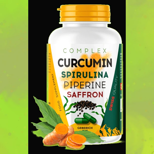 Curcumin Spirulina Piperine